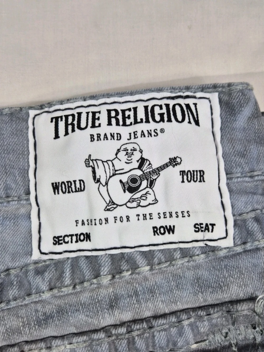TRUE RELIGION Men's Shorts Size 38 Relaxed Skinny Gray Rocco Relaxed Skinny  57